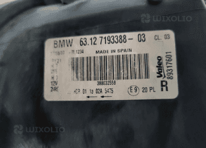LAMPA przód przednia lewa prawa BMW E87 E81 E88 lift lci EU 9