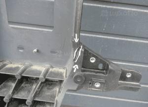 Pas przedni przód wzmocnienie czołowe hyundai tucson iv 4 64101-N7000 2020 9