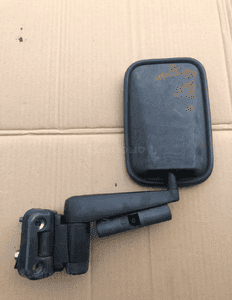 Lusterko zewnętrzne lewe z zawiasem LAND ROVER DEFENDER 1