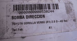 Pompa wspomagania Corolla E12 Verso 2,0 D4D 6