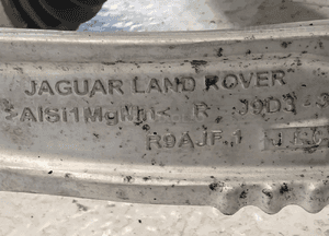 JAGUAR I-PACE X590 ZWROTNICA PRAWY PRZÓD PRZEDNIA WAHACZ BANAN TARCZA HAMULCOWA PÓŁOŚ KOMPLET ORYGINAŁ 25