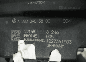 Mercedes a W177 177 filtr powietrza benzyna M282 cała 7
