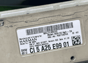 Monitor ekran nawigacja mgu bmw G20 G21 G28 5