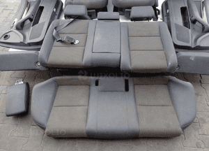 FOTELE SIEDZENIA MATERIAŁ AUDI A6 C6 ALLROAD 3