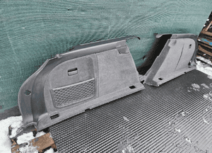 Boczek Tapicerka Bagaznika Lewy Prawy Ciemny Soul Audi A4 B6 B7 Kombi Avant 2