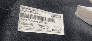 Tapicerka boczek bagażnika lewy tył tylna Jaguar XF X250 8X23-F45423-BL 5