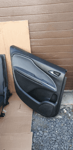 Fotele komplet kanapa pół skóra fotele boczki Opel Zafira C 11