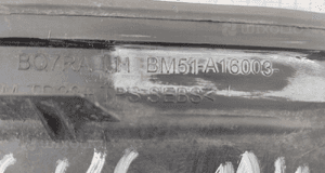 Trójkąt lewy zaślepka błotnika lewego ford focus MK3 chrom BM51-A16003 3
