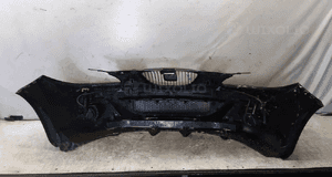 Zderzak przód przedni seat leon 2 ii LC9Z czarny spryskiwacze lamp xenon halogeny 5