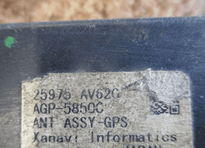 MODUŁ ANTENY GPS NISSAN PRIMERA P12 AGP-5850C 3