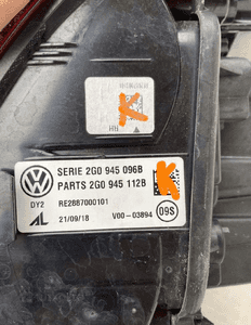 Vw polo 2G lampa tylna prawa 3