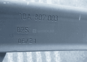 Belka przednia przód zderzaka vw ID3 ID.3 10A807109D 2019 17