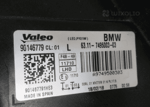 Lampa przednia przód lewa bmw X1 F48 ii full led 7495003 2015-2019 12