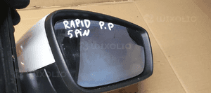 Lusterko zewnętrzne prawe 5 PIN Skoda Rapid LF9E 9P9P 9