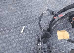 Wiązka Instalacja Kable Wtyczki Drzwi Przod Przednie Lewe Prawe VW Golf IV 4 3D 3 Drzwi 9