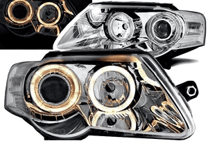 Lampy Reflektory VW PASSAT B6 05-10 DEPO Chrom 1