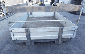 Paka skrzynia ładunkowa aluminiowa 275 x 200 bus dostawczy doka kontener 5