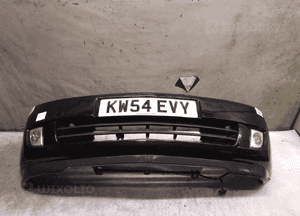 Zderzak przód przedni opel meriva a i 1 Z20R czarny halogeny 1