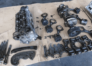 MERCEDES 350 cdi om 642 rozrząd łancuch koło