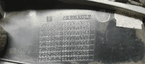 Klamka drzwi prawy przód Renault Trafic III Vivaro B 91168527 8200170625 5