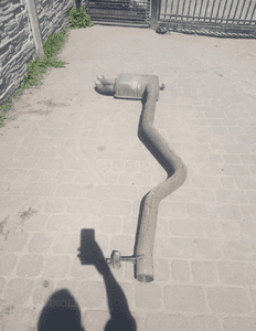 Tłumik wydech MERCEDES ML166 A1664901015 OE 4