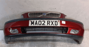 Zderzak przód przedni do volvo V70 halogeny bordo bordowy 1
