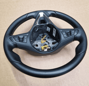 OPEL ASTRA K CORSA E KIEROWNICA SKÓRZANA SKÓRA ładna 3
