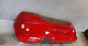Zderzak tył tylny do opel corsa d Z547 czerwony 4