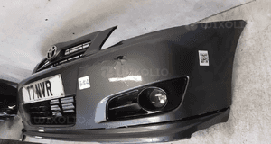 Zderzak przód przedni do toyota corolla E12 halogen lift fl 1G3 szary 4