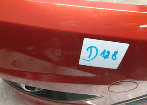 Zderzak przód przedni ford focus MK.2 2 ii lift fl st line rs N7 bordo bordowy halogeny 4