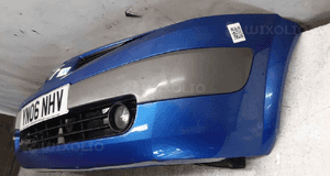 Zderzak przód przedni renault megane 2 ii TEI45 niebieski halogeny 4