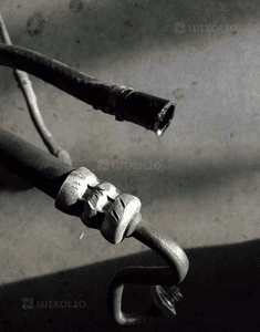 Peugeot 308 3008 5008 rurka przewód  waz wspomagania 6