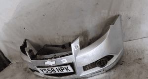 Zderzak przód przedni do chevrolet aveo T250 srebrny 3