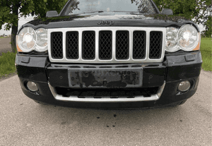 Jeep grand cherokee wk lift zderzak oryginał kpl 1