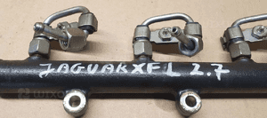 Listwa wtryskowa rurki przewody Jaguar XF X250 2.7 TDV6 4R8Q-9D280-AC 7