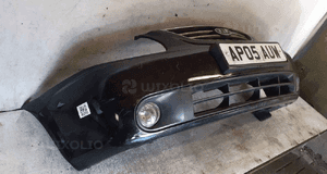 $ ZDERZAK PRZÓD PRZEDNI DO KIA CARENS II 2 HALOGENY GRILL CZARNY Z1 3