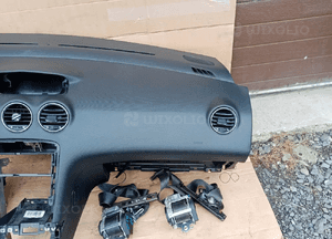 Konsola Airbag pasy Peugeot 308 T7 poduszki komplet 5