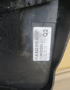 Osłona silnika górna mercedes W204 3.0 A6420104367 3