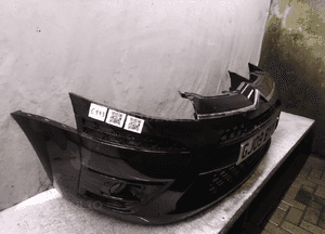Zderzak przód przedni citroen C4 grand picasso exl czarny halogeny 3