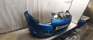 Zderzak przód przedni renault megane 3 iii gt line ternt niebieski błękitny halogeny 5