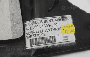 Wykładzina podłoga kpl mercedes cl W215 europa 5