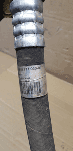 Rurka przewód klimatyzacji BMW 3 E90 3.0D 9177035 7