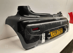 Zderzak tył tylny citroen C1 exl exld czarny 2