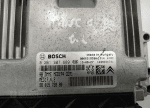 Komputer sterownik silnika citroen DS3 1.6 thp 9801572080 0261S07689 13-16 4