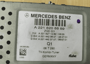MERCEDES ML GL 164 S 221 W 211 CLS 219  MODUŁ TUNER TV 5