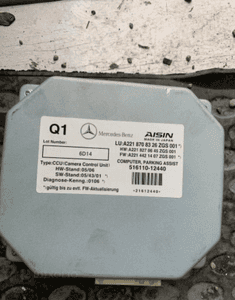 MERCEDES S 221 CL 216 moduł radia delphi kamery cofania muzyki 2