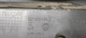 Osłona pasa tylnego bagażnika Skoda Roomster 5J7863459C 6
