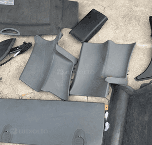 MERCEDES SL 230 cabrio boczek bagaznika tapicerka osłona plastik pasa podłoga klapa słupek 5