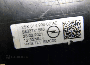 Opel mokka mokka-e ii b 2020 2021 lampa tył tylna 12