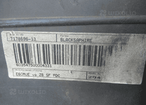 Zderzak przedni przód bmw 5 E60 E61 lift 51117178068 2007-2010 27